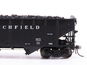 HO Scale Intermountain 47176-03 CRR Clinchfield 2-Bay Hopper Car #47228