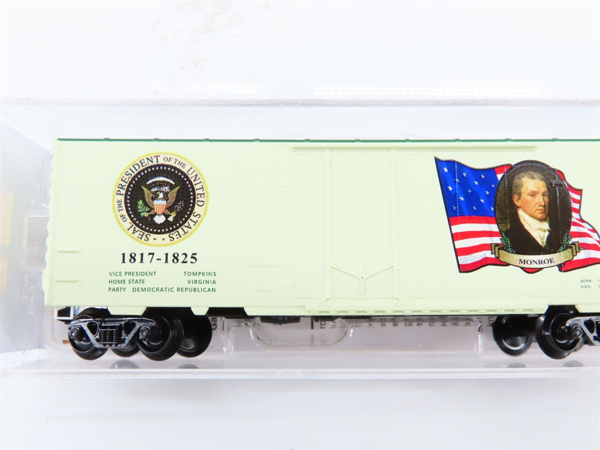 N Scale Micro-Trains MTL 07400105 James Monroe President 40&#39; Box Car #1817-1825