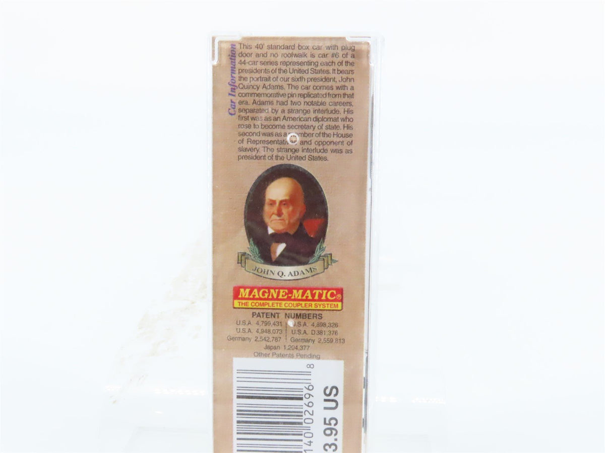 N Micro-Trains MTL 07400106 John Quincy Adams President 40&#39; Box Car #1825-1829