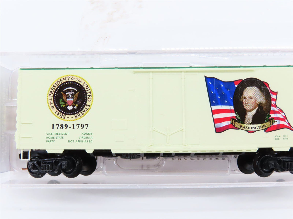 N Micro-Trains MTL 07400101 George Washington President 40&#39; Box Car #1789-1797