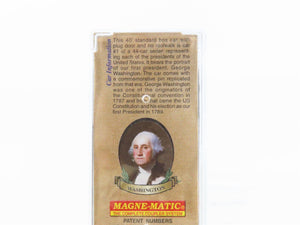 N Micro-Trains MTL 07400101 George Washington President 40' Box Car #1789-1797