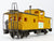 O Gauge 3-Rail Atlas 6234 UP Union Pacific Extended Vision Caboose #25590