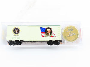 N Scale Micro-Trains MTL 07400102 John Adams President 40' Box Car #1797-1801