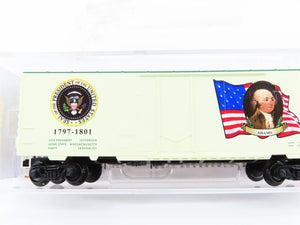 N Scale Micro-Trains MTL 07400102 John Adams President 40' Box Car #1797-1801