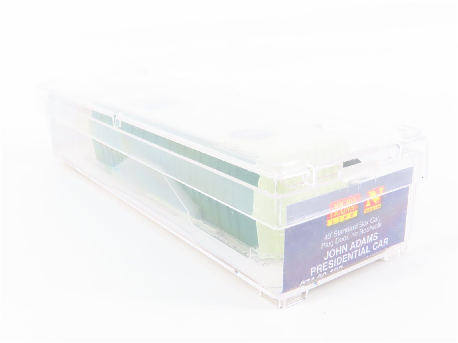 N Scale Micro-Trains MTL 07400102 John Adams President 40' Box Car #1797-1801
