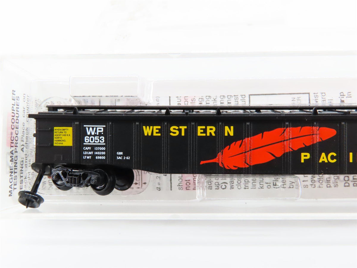 N Scale Micro-Trains MTL 106220 WP Western Pacific Feather 50&#39; Gondola #6053