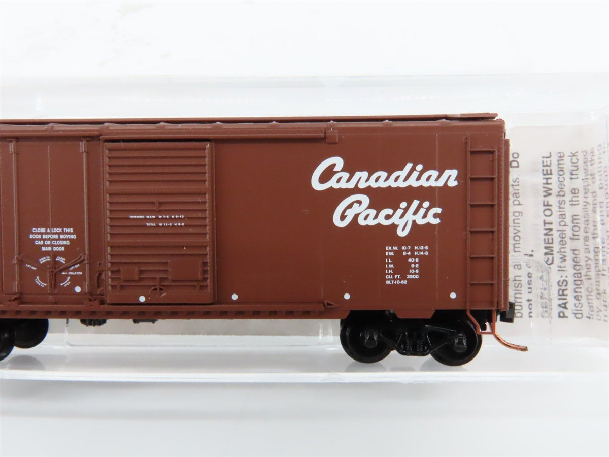 N Scale Micro-Trains MTL 22110 CP Canadian Pacific Railroad 40&#39; Box Car #100197