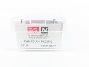 N Scale Micro-Trains MTL 22110 CP Canadian Pacific Railroad 40' Box Car #100197