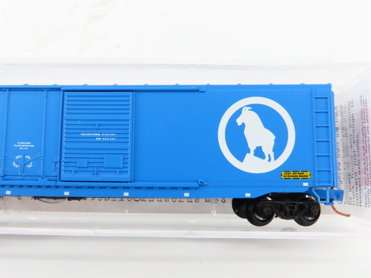 N Scale Micro-Trains MTL 76060 GN Great Northern &quot;Big Sky Blue&quot; 50&#39; Boxcar 36466