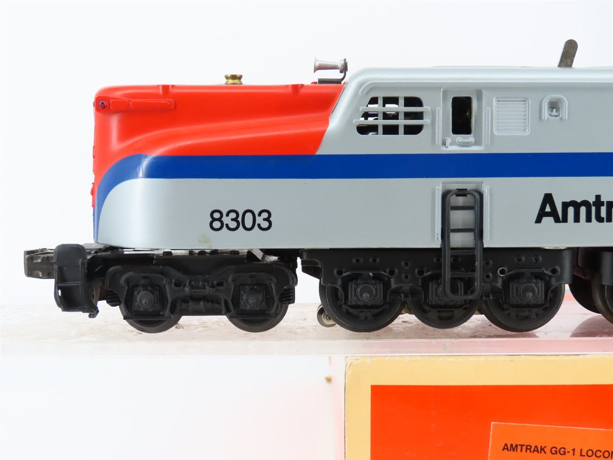 O Gauge 3-Rail Lionel 6-18303 AMTK Amtrak Phase I GG-1 Electric Locomotive #8303