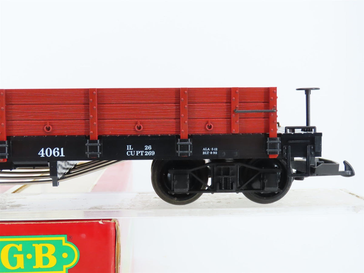 G Scale LGB 4061 D&amp;RGW Rio Grande Gondola