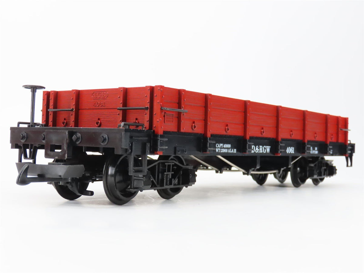 G Scale LGB 4061 D&amp;RGW Rio Grande Gondola