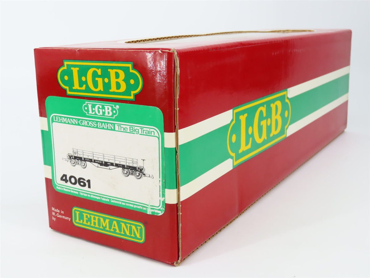 G Scale LGB 4061 D&amp;RGW Rio Grande Gondola