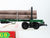 G Scale LGB 4066 Green Spine Log Car w/ Log Load