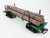 G Scale LGB 4066 Green Spine Log Car w/ Log Load