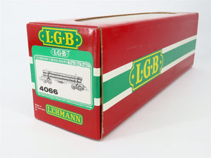 G Scale LGB 4066 Green Spine Log Car w/ Log Load