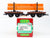 G Scale LGB 4050 Flat Cars w/ Orange I-Beam Load