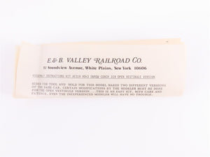 HOn3 Scale E&B Valley Kit #2319 Undecorated D&RGW Rio Grande Coach Passenger