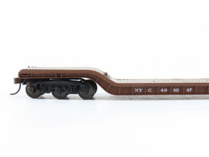 HO Scale Roco 48991 NYC New York Central Depressed Center Flat Car #499047