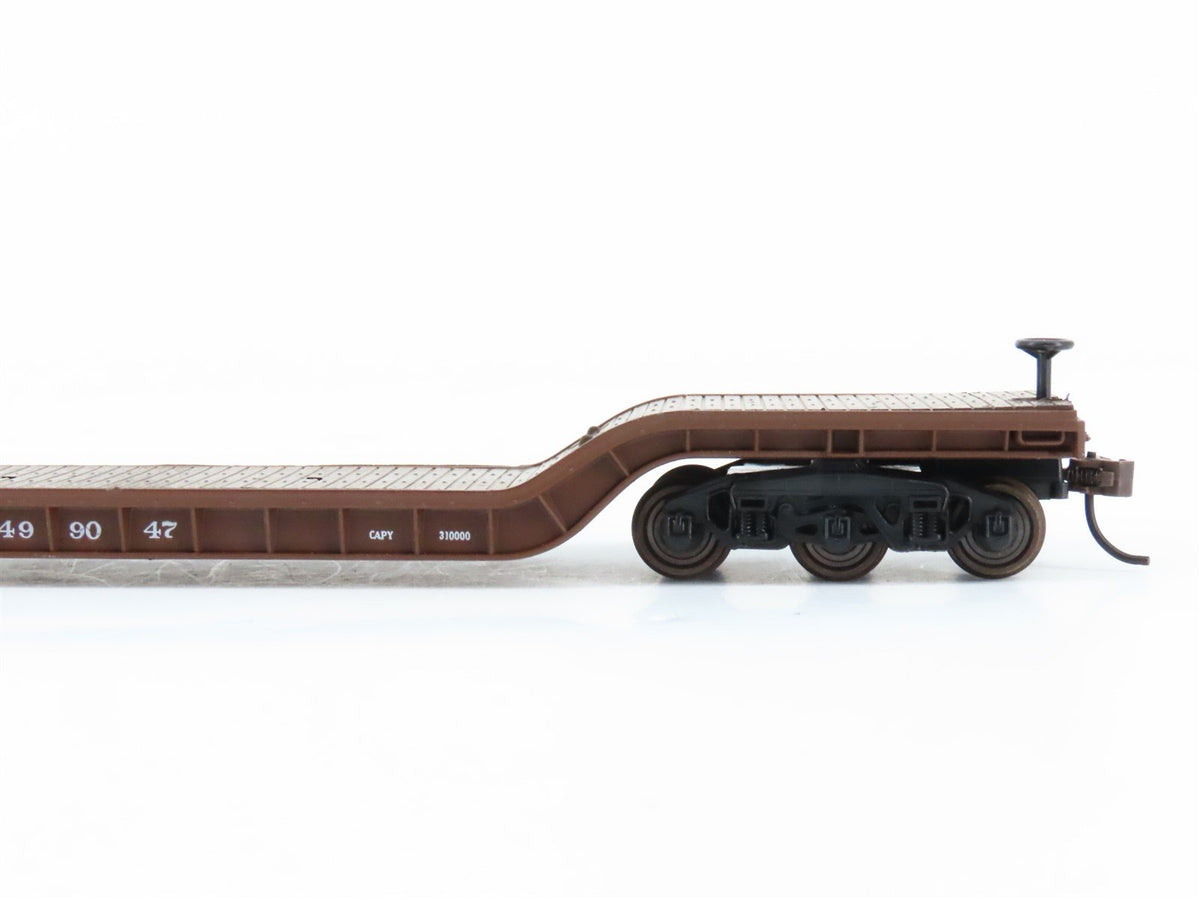 HO Scale Roco 48991 NYC New York Central Depressed Center Flat Car #499047