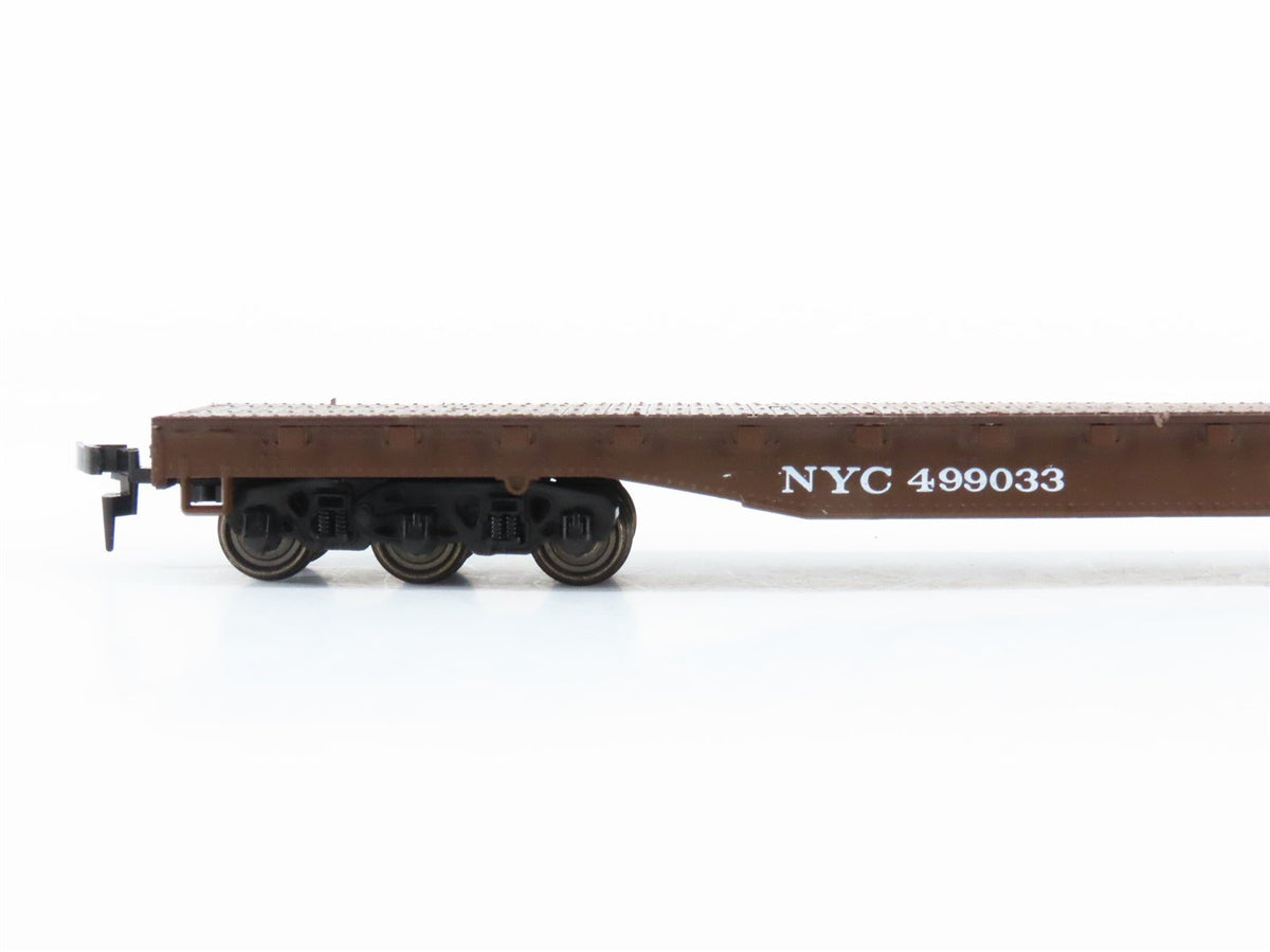 HO Scale Roco 49013 NYC New York Central 54&#39; Flat Car #499033