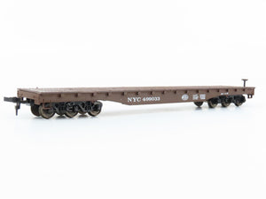 HO Scale Roco 49013 NYC New York Central 54' Flat Car #499033