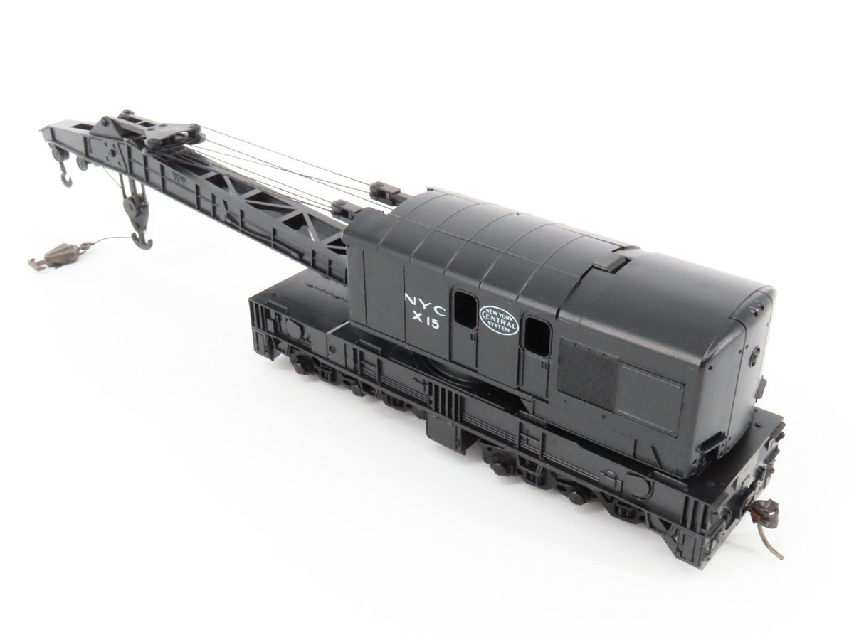 HO Scale Roco 625-48690 NYC New York Central 200-Ton Crane Car #X15