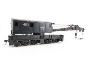 HO Scale Roco 625-48690 NYC New York Central 200-Ton Crane Car #X15