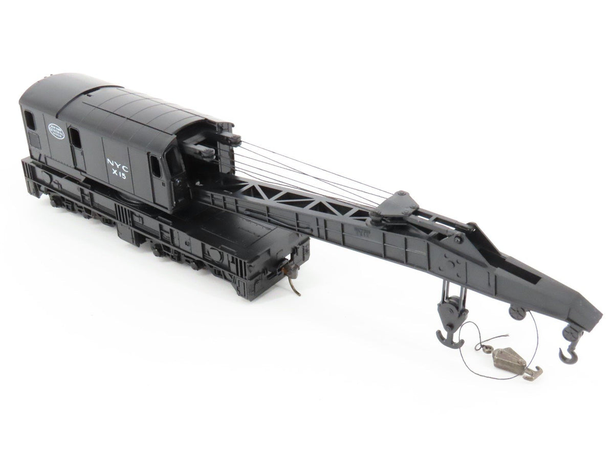 HO Scale Roco 625-48690 NYC New York Central 200-Ton Crane Car #X15