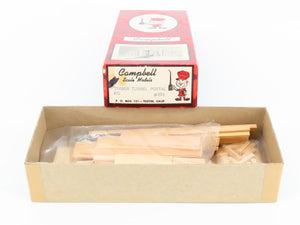 HO 1/87 Scale Campbell Craftsman Kit #351 Timber Tunnel Portal