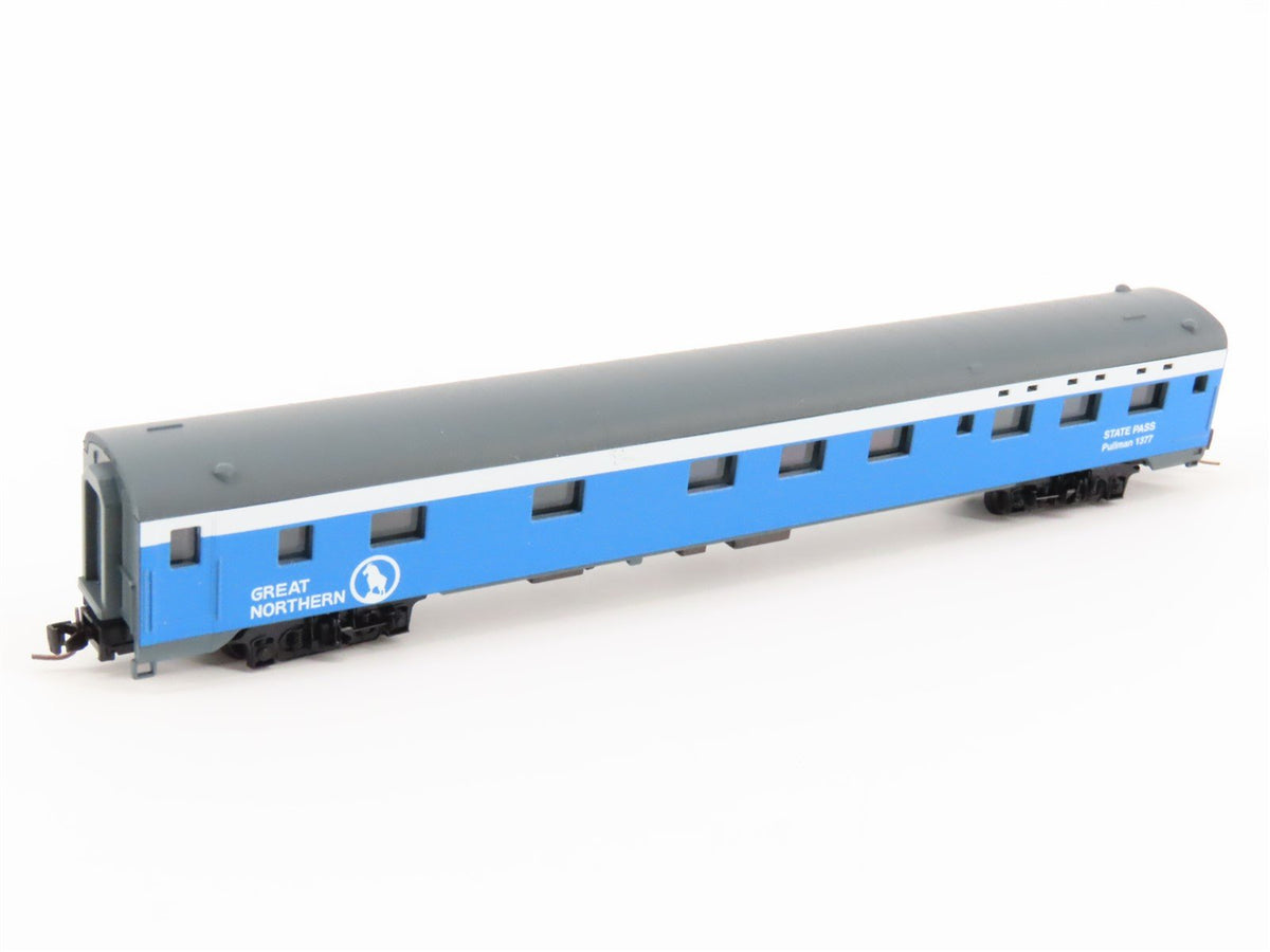 Z Scale Micro-Trains MTL 99401160 GN &quot;Big Sky Blue&quot; Passenger Cars 4-Pack