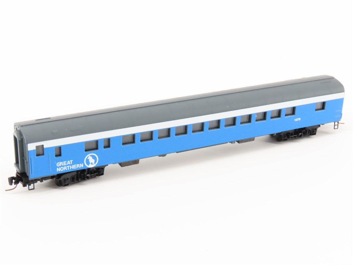 Z Scale Micro-Trains MTL 99401160 GN &quot;Big Sky Blue&quot; Passenger Cars 4-Pack