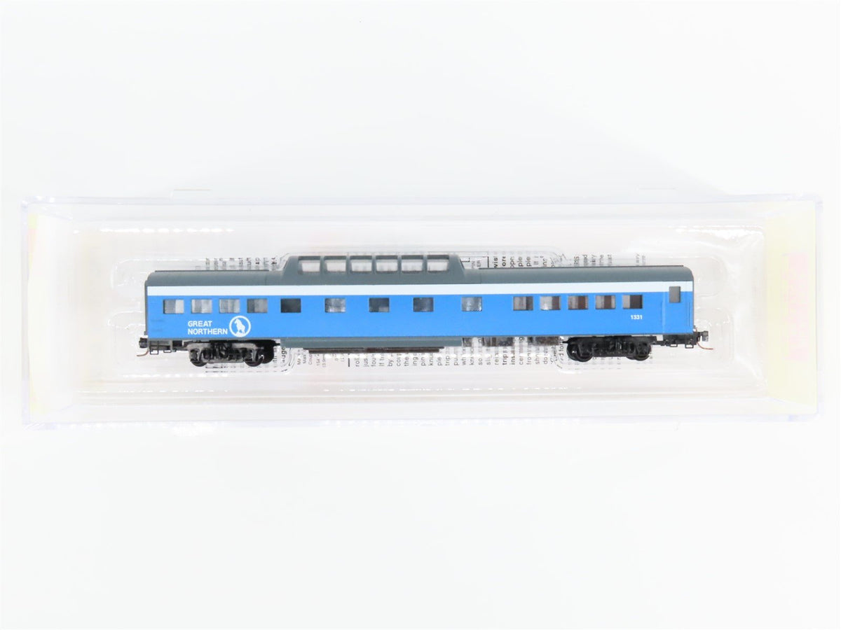 Z Scale Micro-Trains MTL 99401160 GN &quot;Big Sky Blue&quot; Passenger Cars 4-Pack