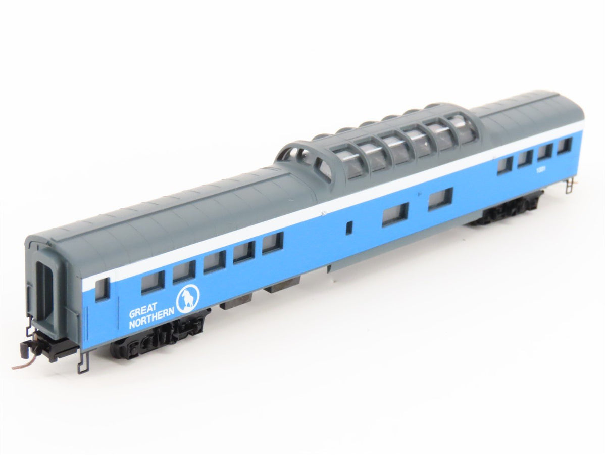 Z Scale Micro-Trains MTL 99401160 GN &quot;Big Sky Blue&quot; Passenger Cars 4-Pack