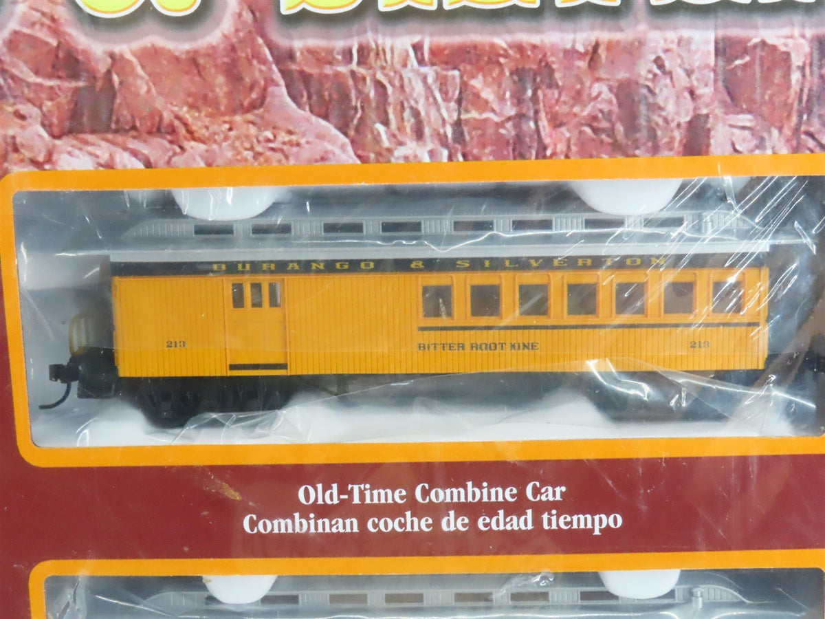 HO Bachmann 00710 D&amp;S Durango &amp; Silverton 2-8-0 Steam Passenger Set - Sealed