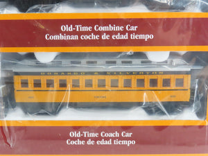 HO Bachmann 00710 D&S Durango & Silverton 2-8-0 Steam Passenger Set - Sealed