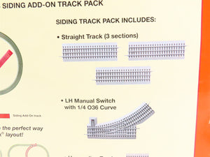 O Gauge 3-Rail Lionel FasTrack 6-12044 Siding Add-On Track Pack