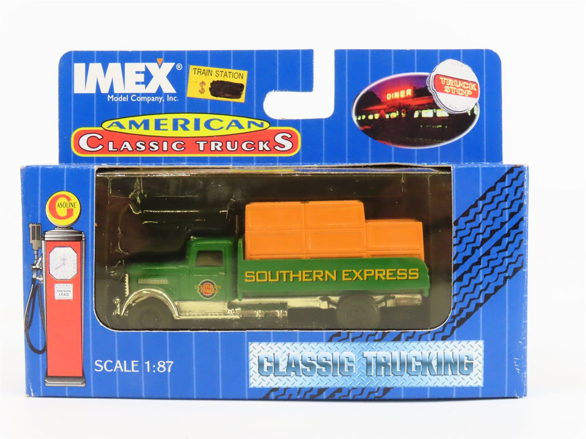 HO Scale IMEX Model Co. #870013 Die-Cast Southern Express Delivery Truck w/ Load