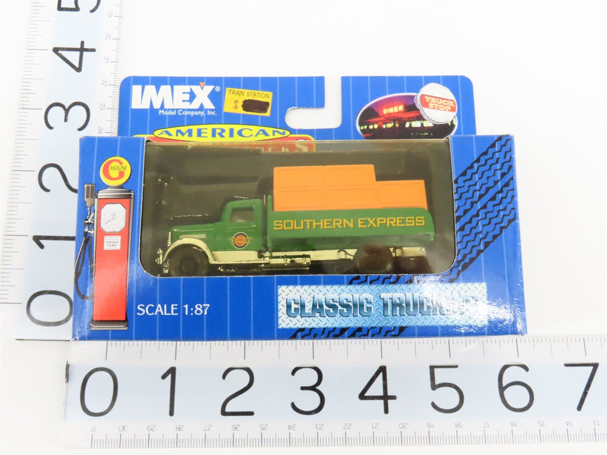 HO Scale IMEX Model Co. #870013 Die-Cast Southern Express Delivery Truck w/ Load