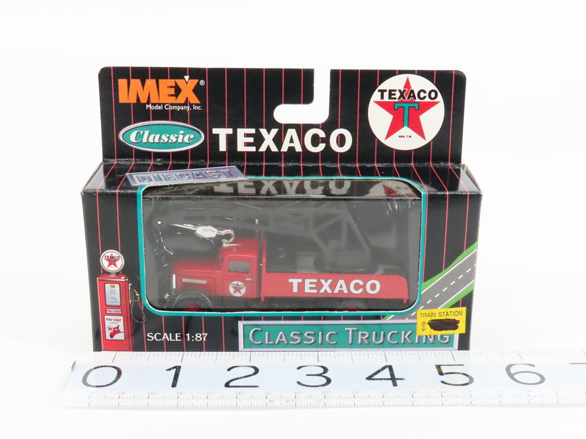 HO Scale IMEX Model Co. #870170 Die-Cast Texaco Tow Truck