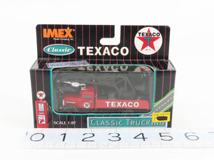 HO Scale IMEX Model Co. #870170 Die-Cast Texaco Tow Truck