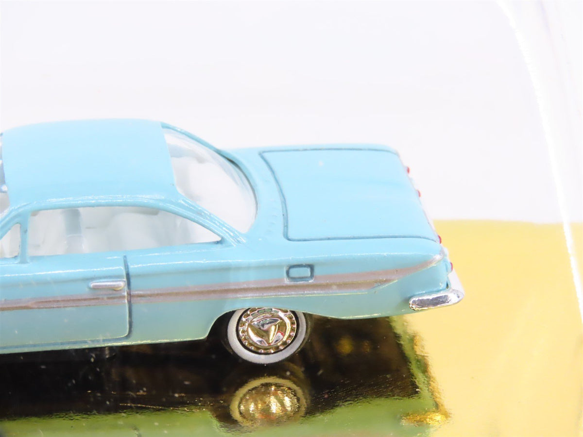 HO Scale CMW Mini Metals #30103 &#39;61 Chevrolet Impala - Sky Blue