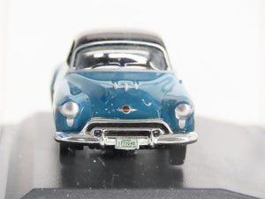 HO Scale Oxford Diecast #87OR50002 1950 Oldsmobile Rocket 88 Coupe - Blue/Black