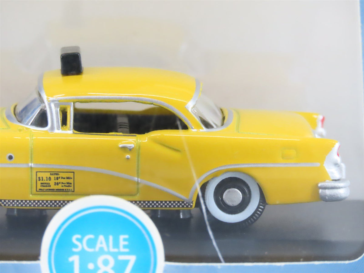 HO Scale Oxford Diecast 87BC55004 1955 Buick Century New York Taxi