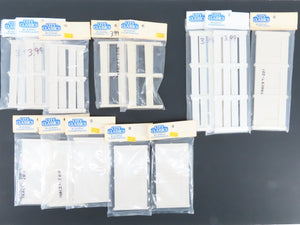 Lot of 13 HO 1/87 Scale City Classics Kits Building Components