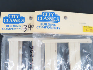 Lot of 13 HO 1/87 Scale City Classics Kits Building Components