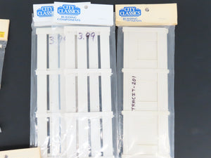 Lot of 13 HO 1/87 Scale City Classics Kits Building Components