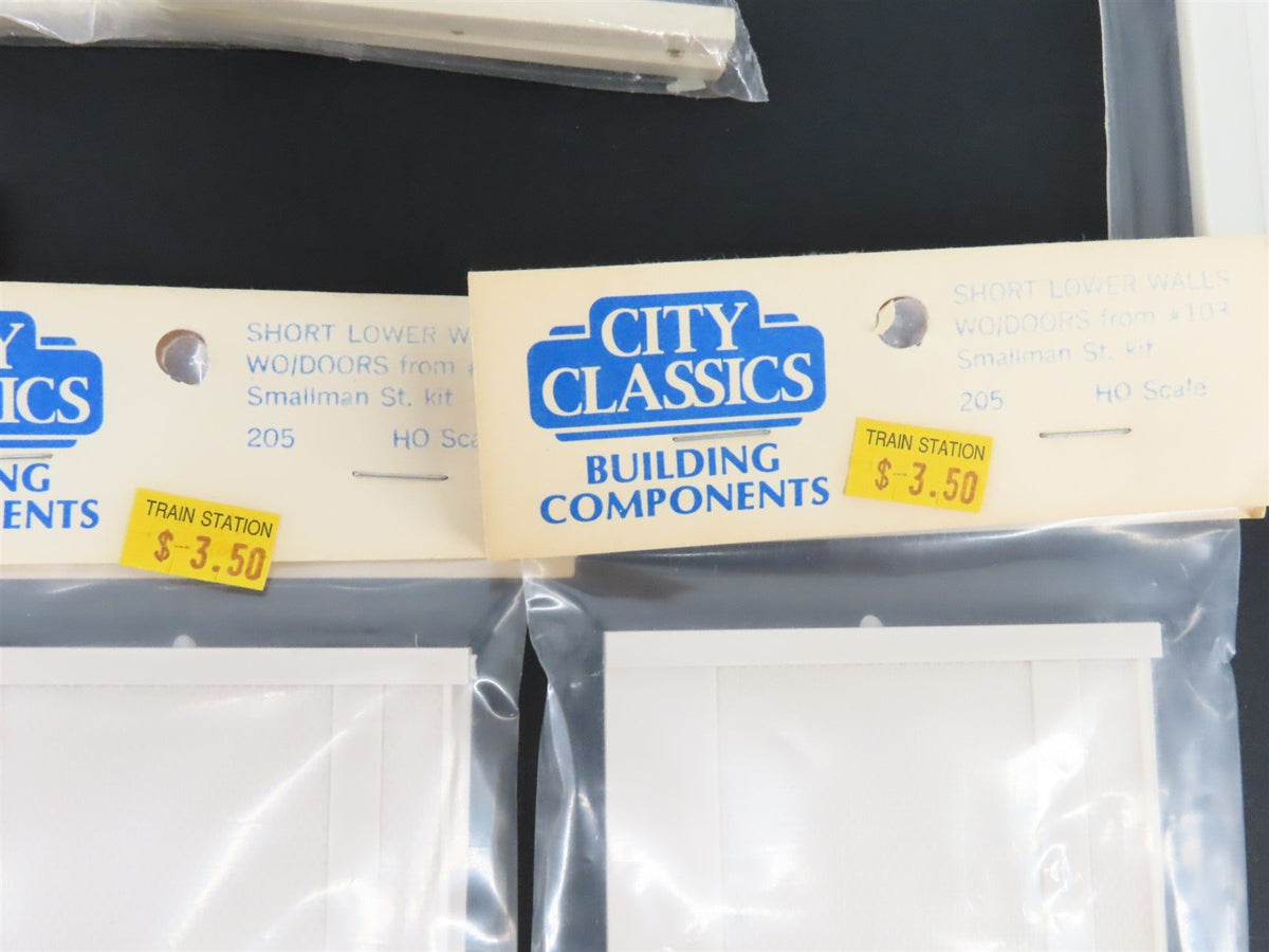 Lot of 13 HO 1/87 Scale City Classics Kits Building Components