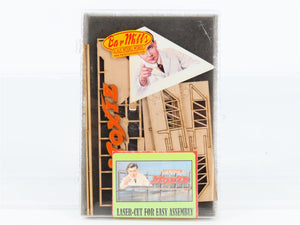 HO-O Scale Bar Mills Kit #90402 Moxie Soda Laser-Cut Billboard