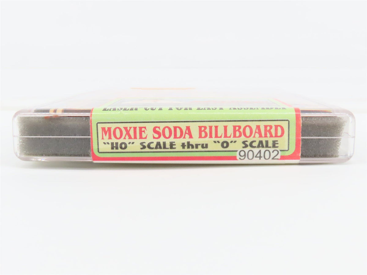 HO-O Scale Bar Mills Kit #90402 Moxie Soda Laser-Cut Billboard